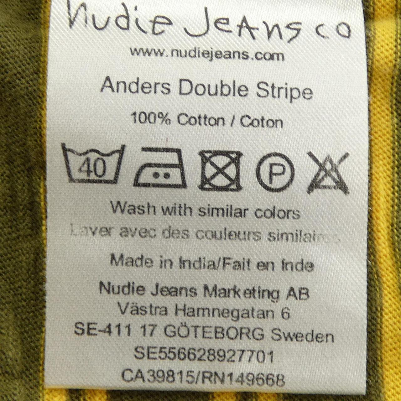 ヌーディージーンズ NUDIE JEANS Tシャツ