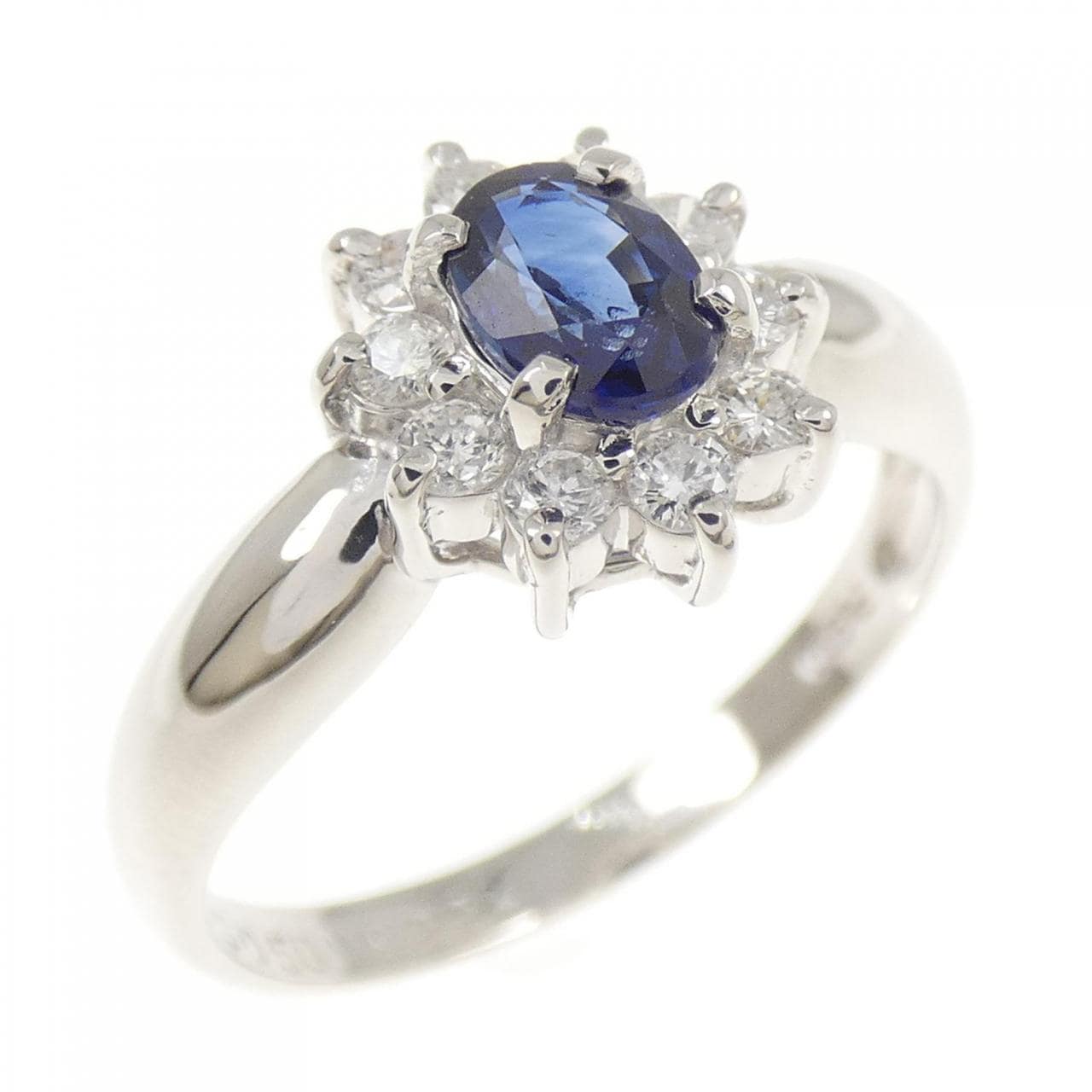 PT900 サファイヤ リング 0.50CT