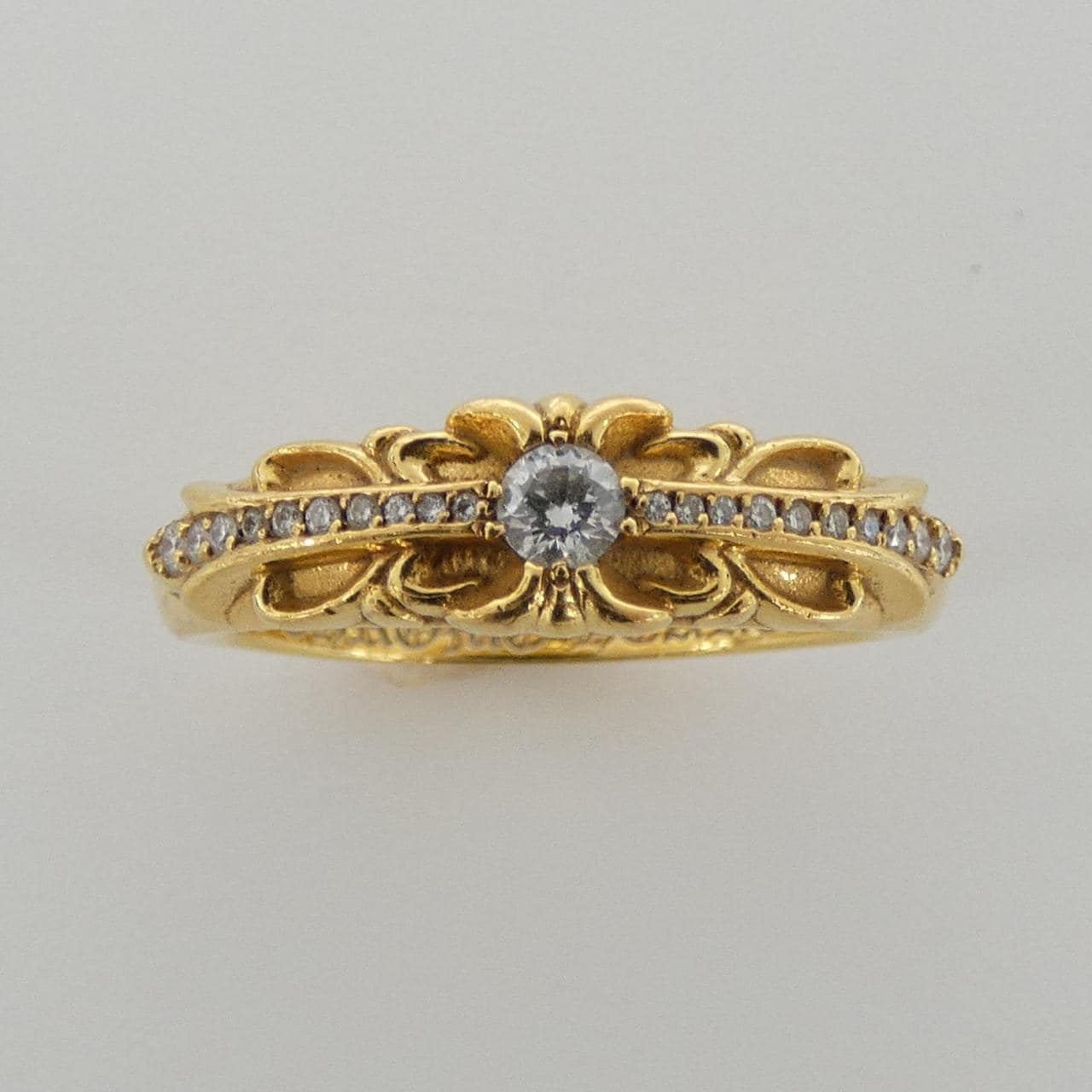 クロムハーツ CHROME HEARTS BBYCLSC FLRLCRS P/DIA 2378 304 5262 RING