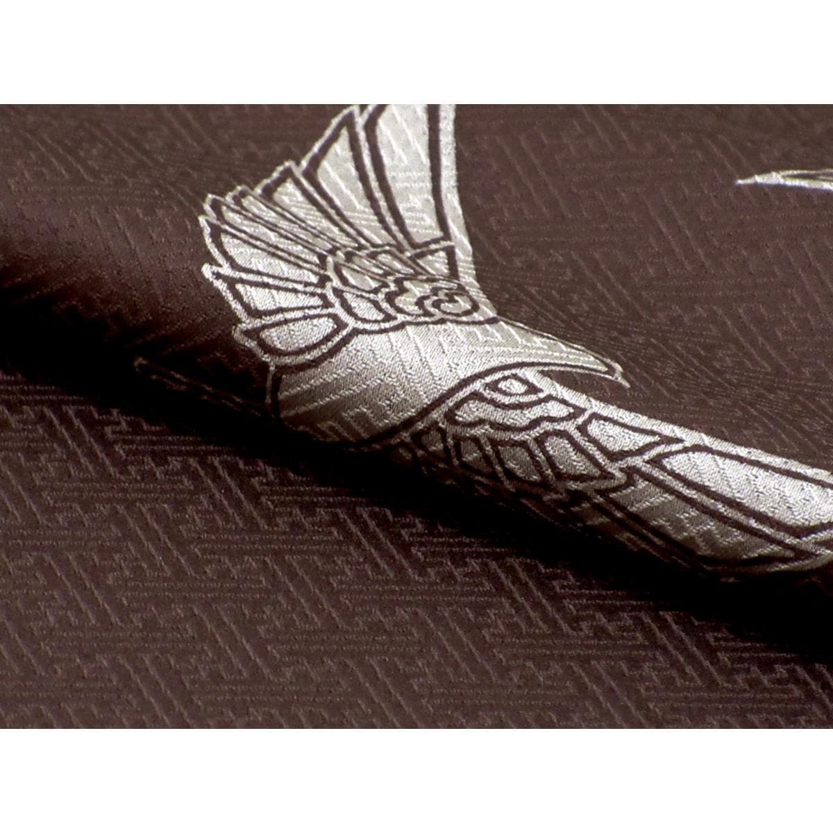 [Unused items] Kimono fabric, Saito Sansai Komon pattern, with eight linings