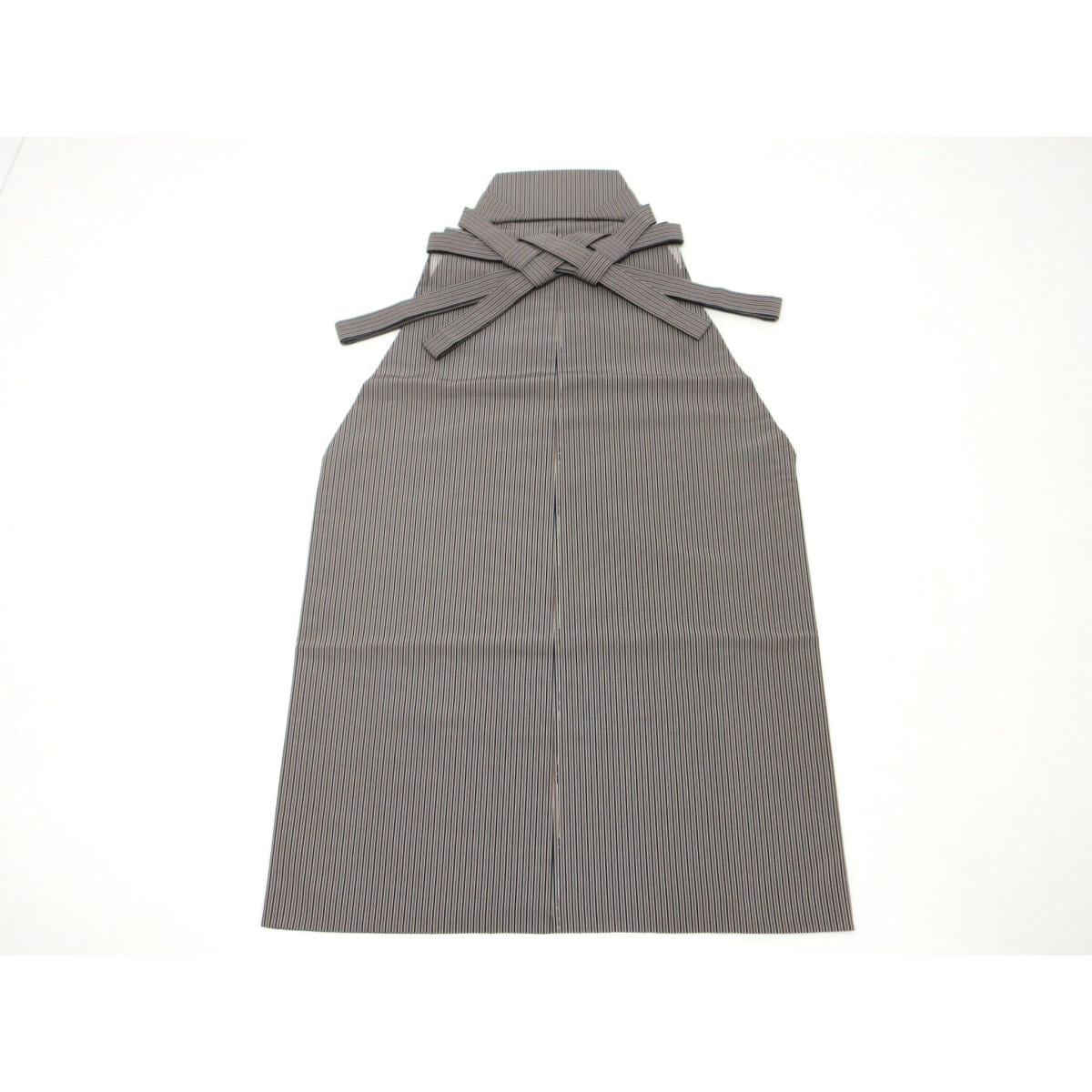 【未使用品】男袴　馬乗り袴　甲田綏郎　精好仙臺平　紐下２．２．０