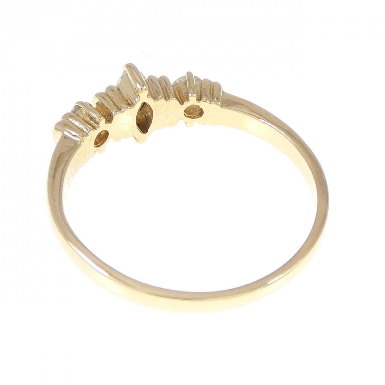 K18YG ダイヤモンド リング 0.30CT