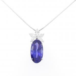 PT Tanzanite Necklace 15.54CT