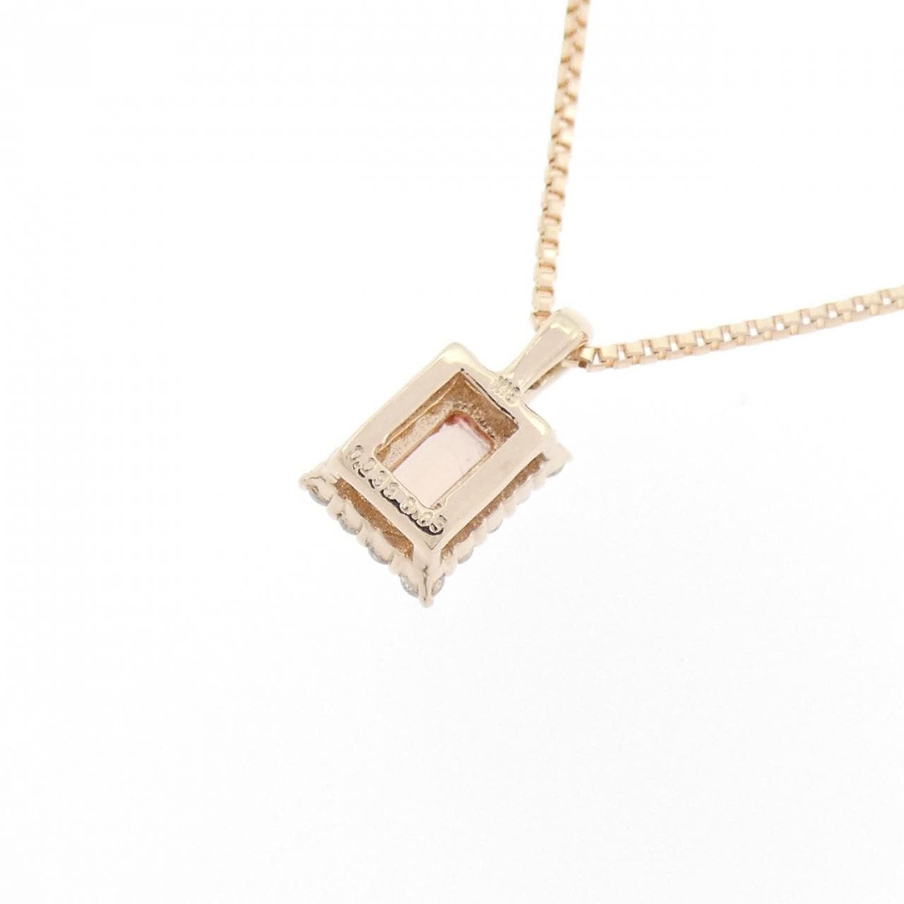 K18PG サファイヤ ネックレス 0.098CT