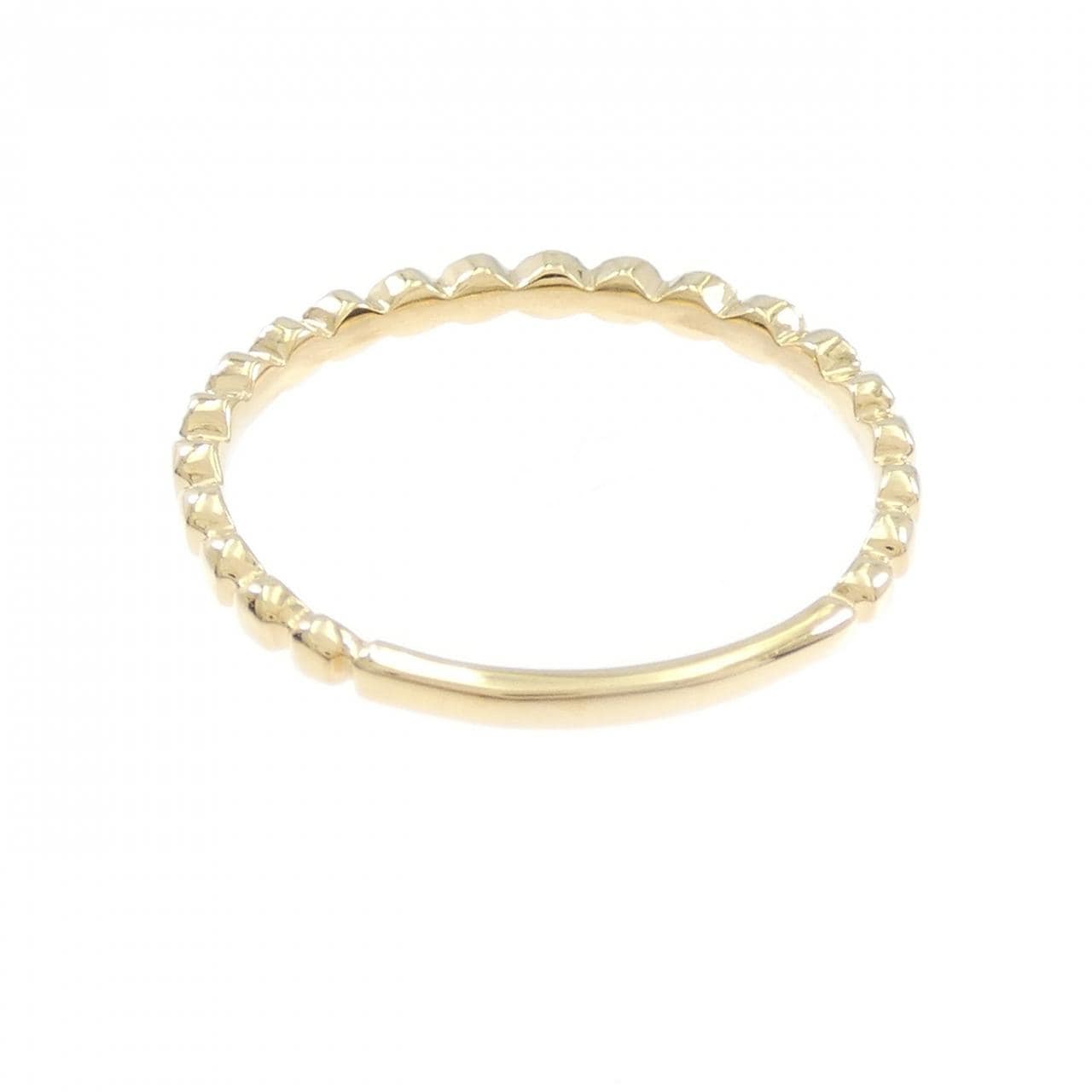 【リメイク】K18YG ダイヤモンド リング 0.10CT