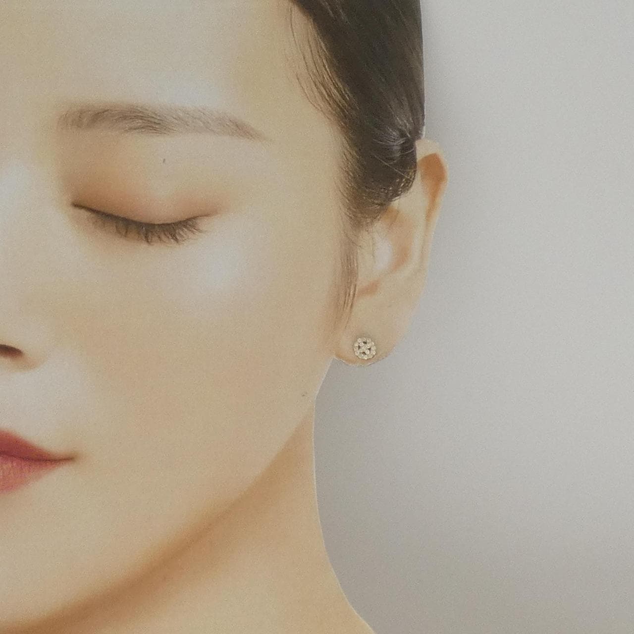 [再加工款] K18YG鑽石耳環0.20CT