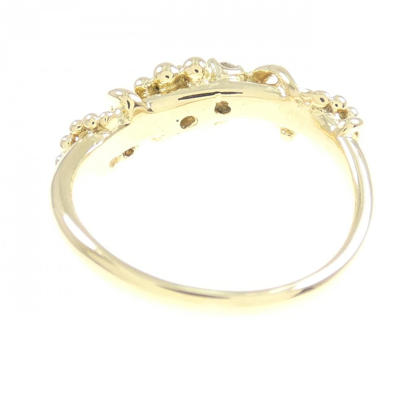 K18YG ダイヤモンド リング 0.14CT