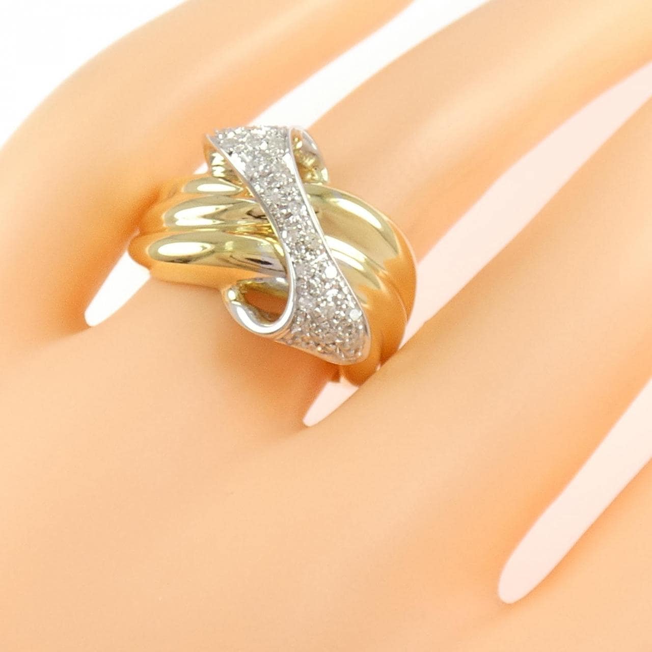 750YG/750WG ダイヤモンド リング