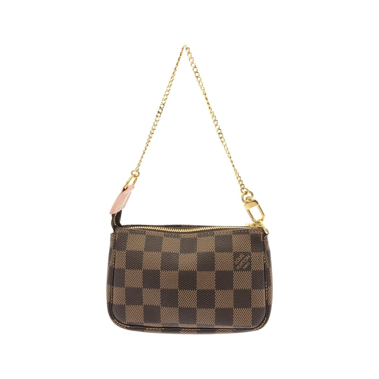 ルイヴィトン ダミエ(ホリデイ) ミニ ポシェット アクセソワール N60402 アクセサリーポーチ