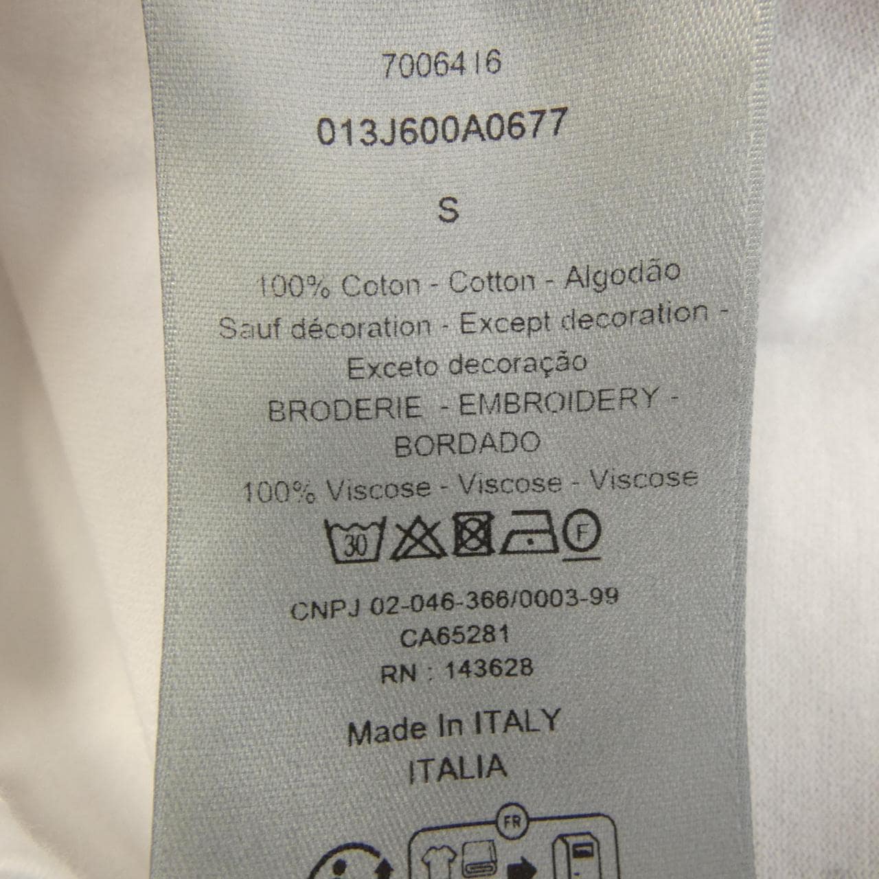 ディオール DIOR CD ICON Tシャツ 013J600A0677 Tシャツ