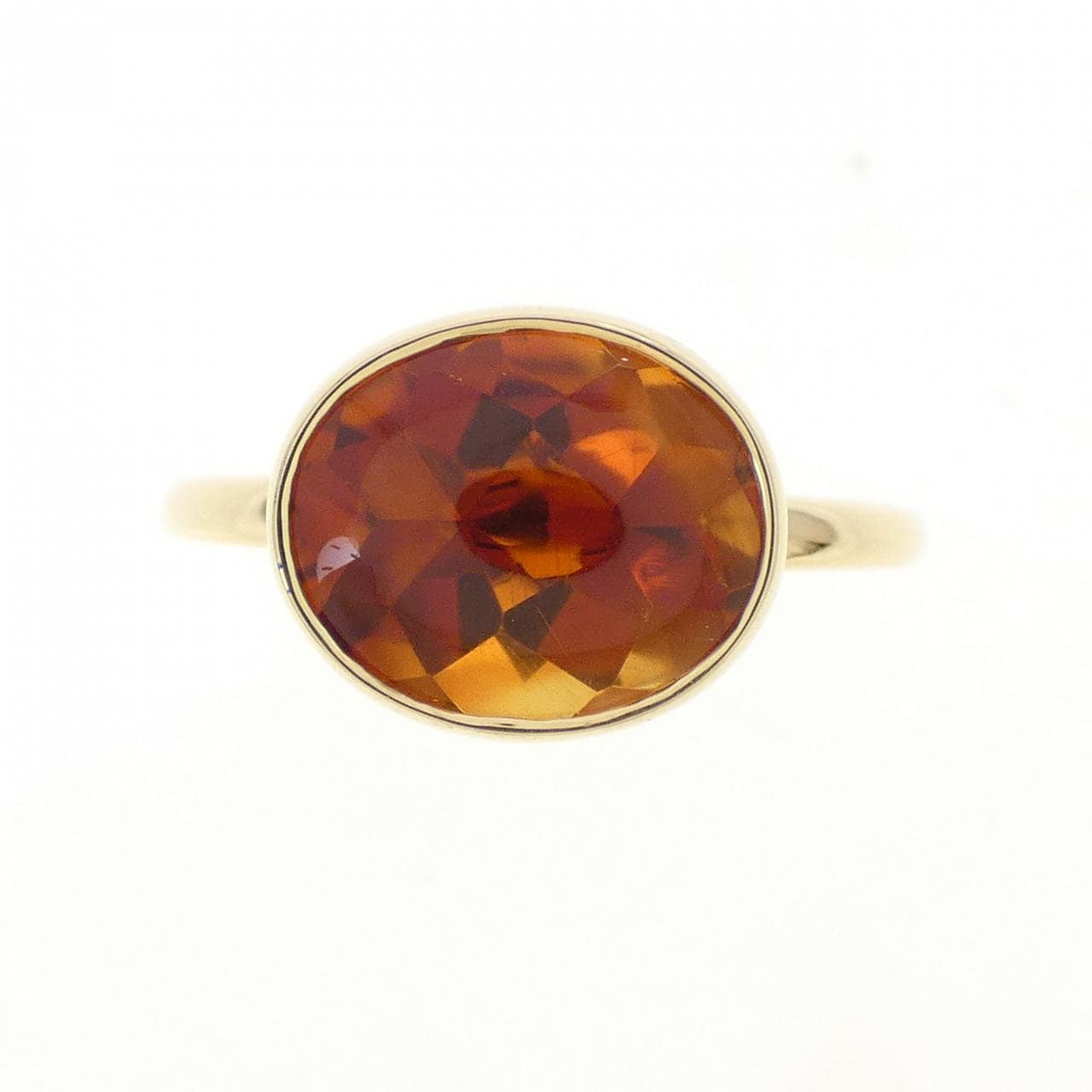 750YG シトリン リング 2.42CT
