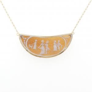 750YG シェルカメオ ネックレス