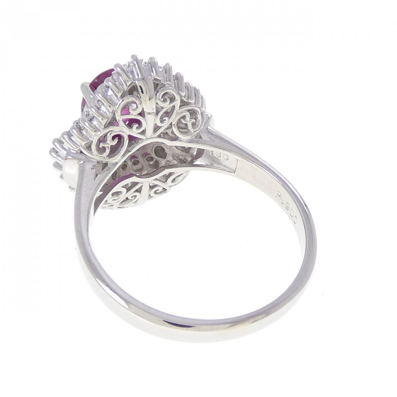PT900 ルビー リング 1.232CT