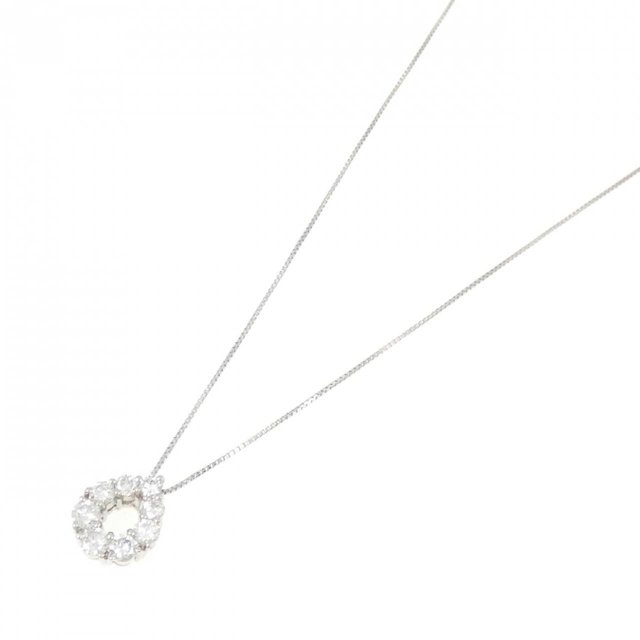 PT ダイヤモンド ネックレス 0.5CT