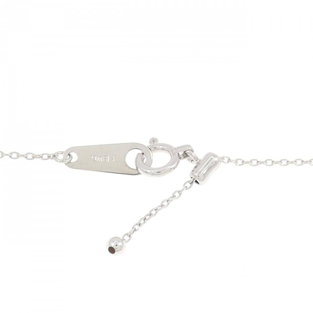 K18WG/K18PG ダイヤモンド ネックレス 0.09CT