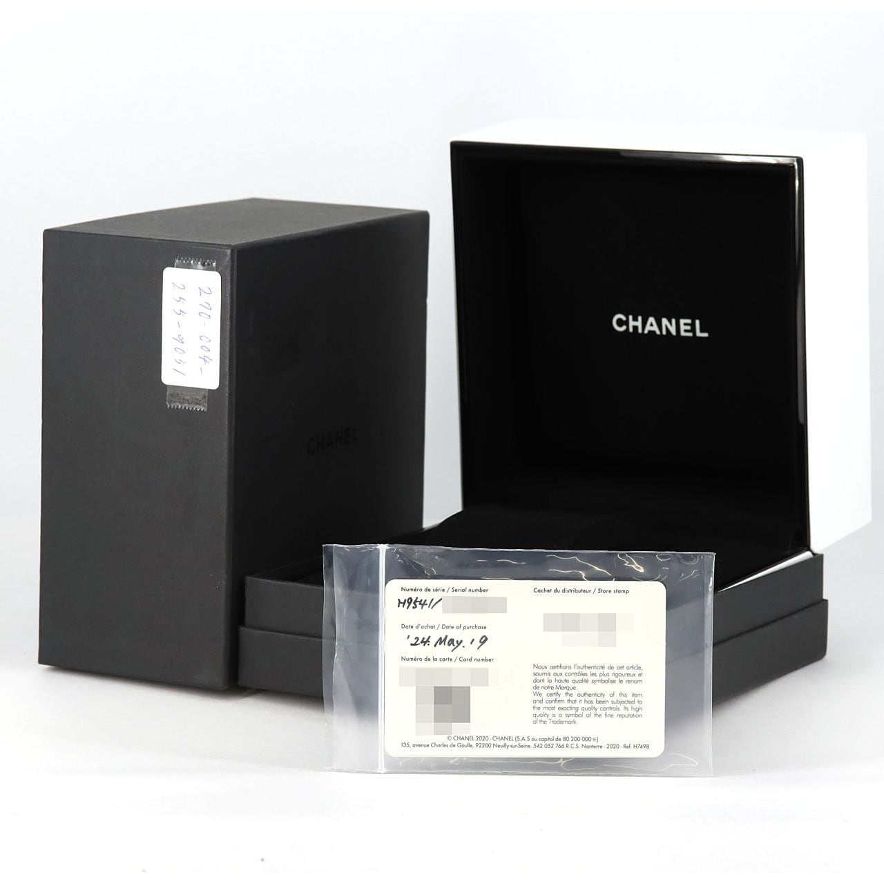 シャネル J12 キャリバー12.1 38mmセラミックxYG H9541 セラミックxYG 自動巻