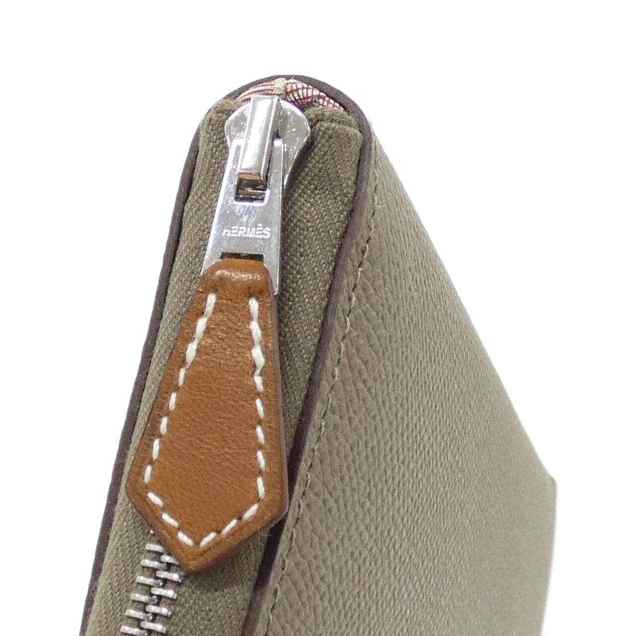 【未使用品】エルメス DELLA CAVALLERIA シルク イン クラシック 069645CK 財布