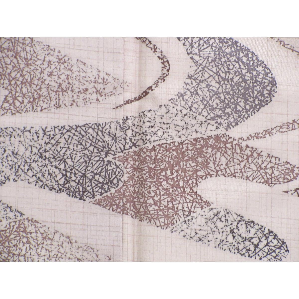 Visiting clothes Tsumugi weave Yuzen processing Bokashi dyeing
