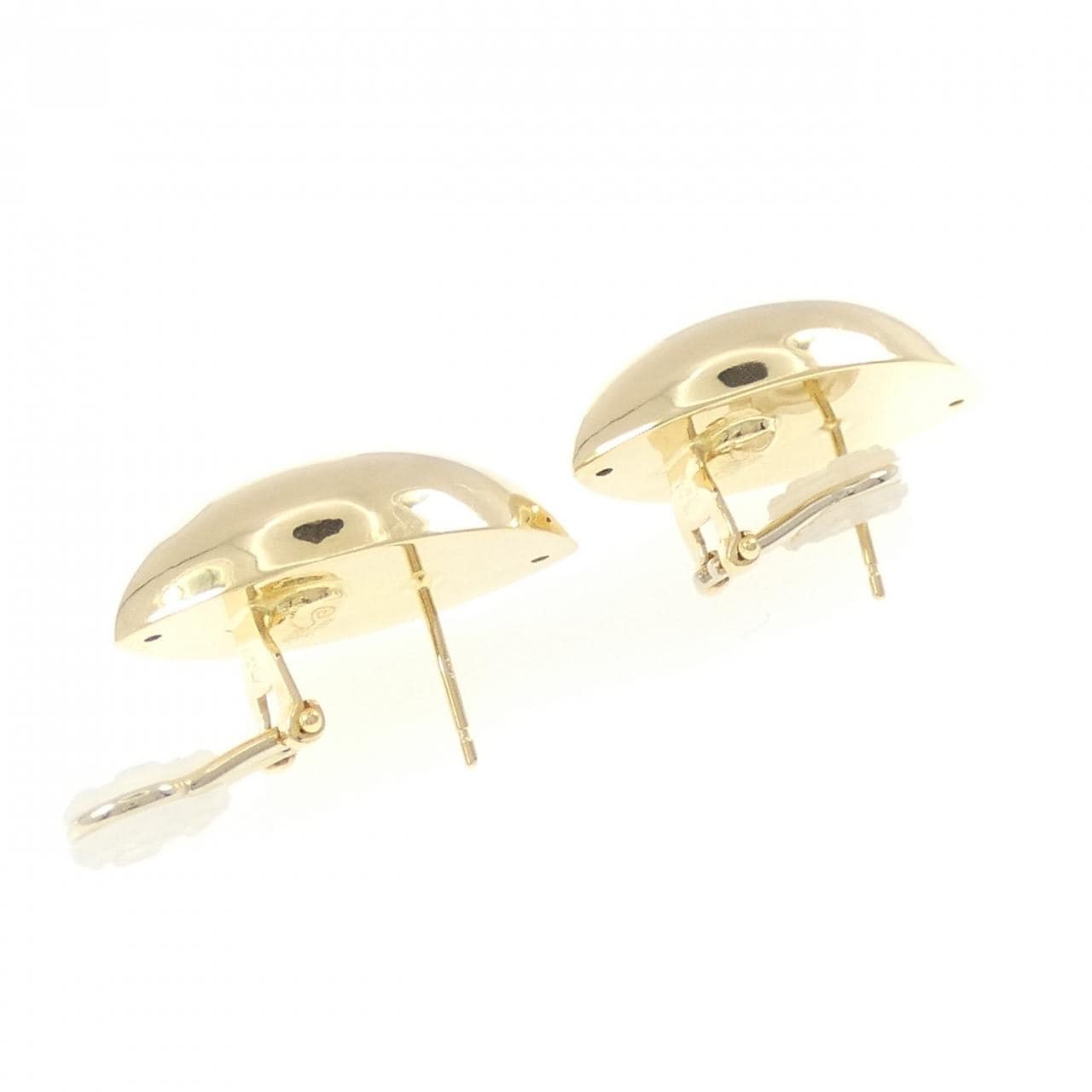750YG earrings