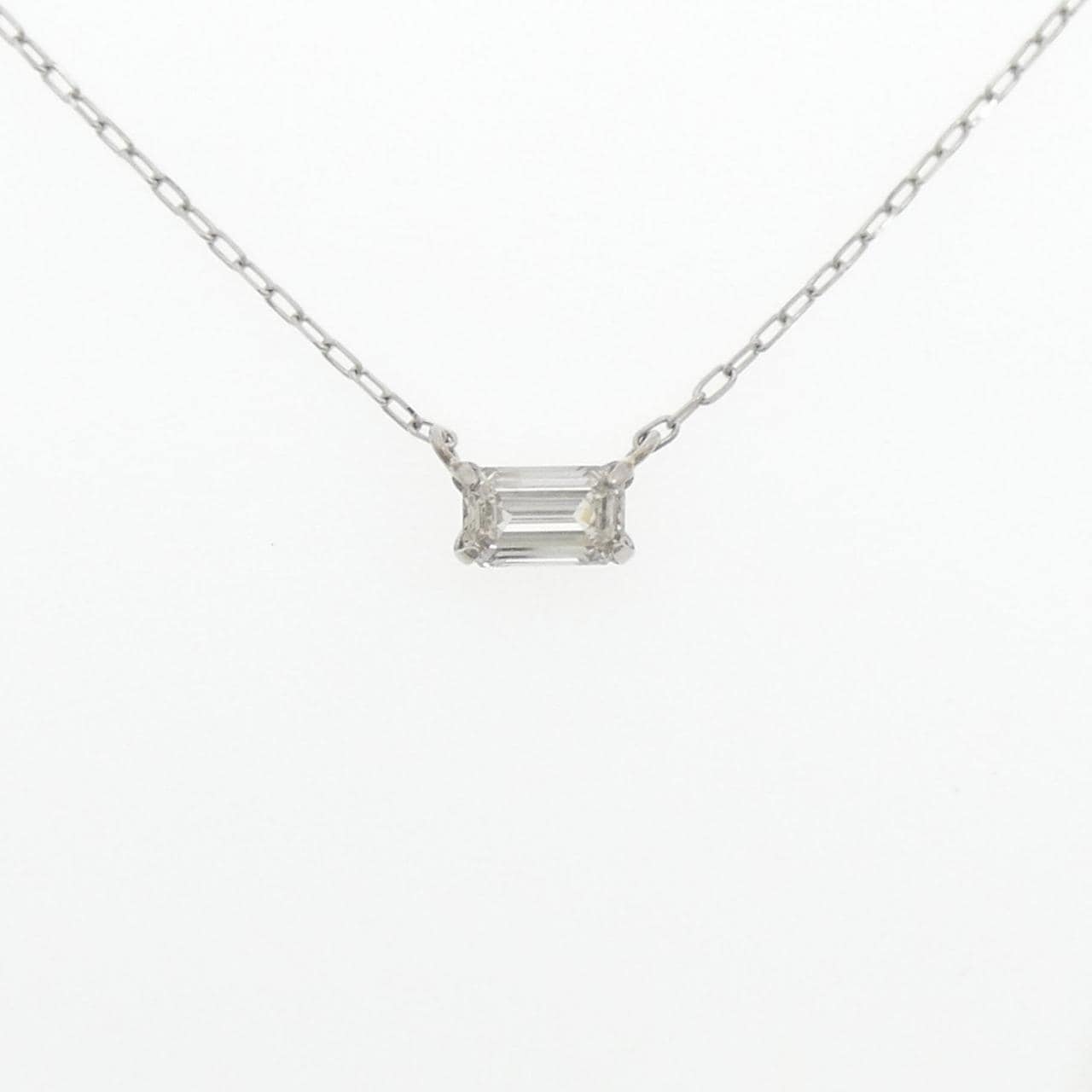 [BRAND NEW] PT Diamond Necklace 0.178CT