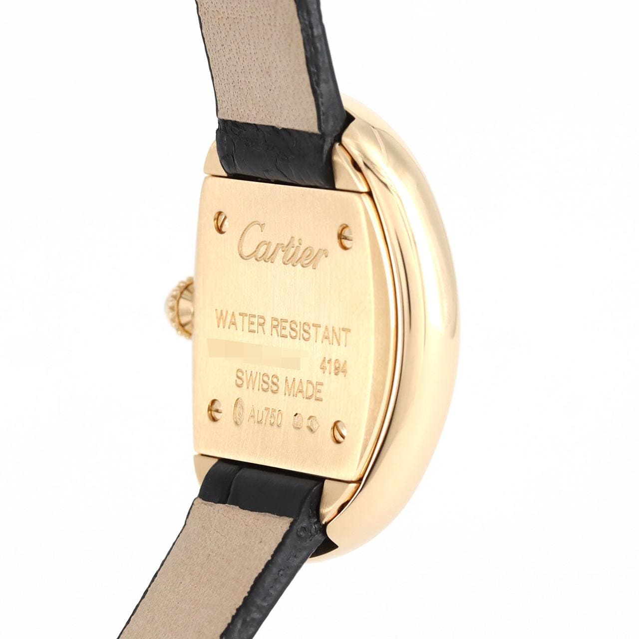 Cartier Baignoir SM YG WGBA0007 YG石英