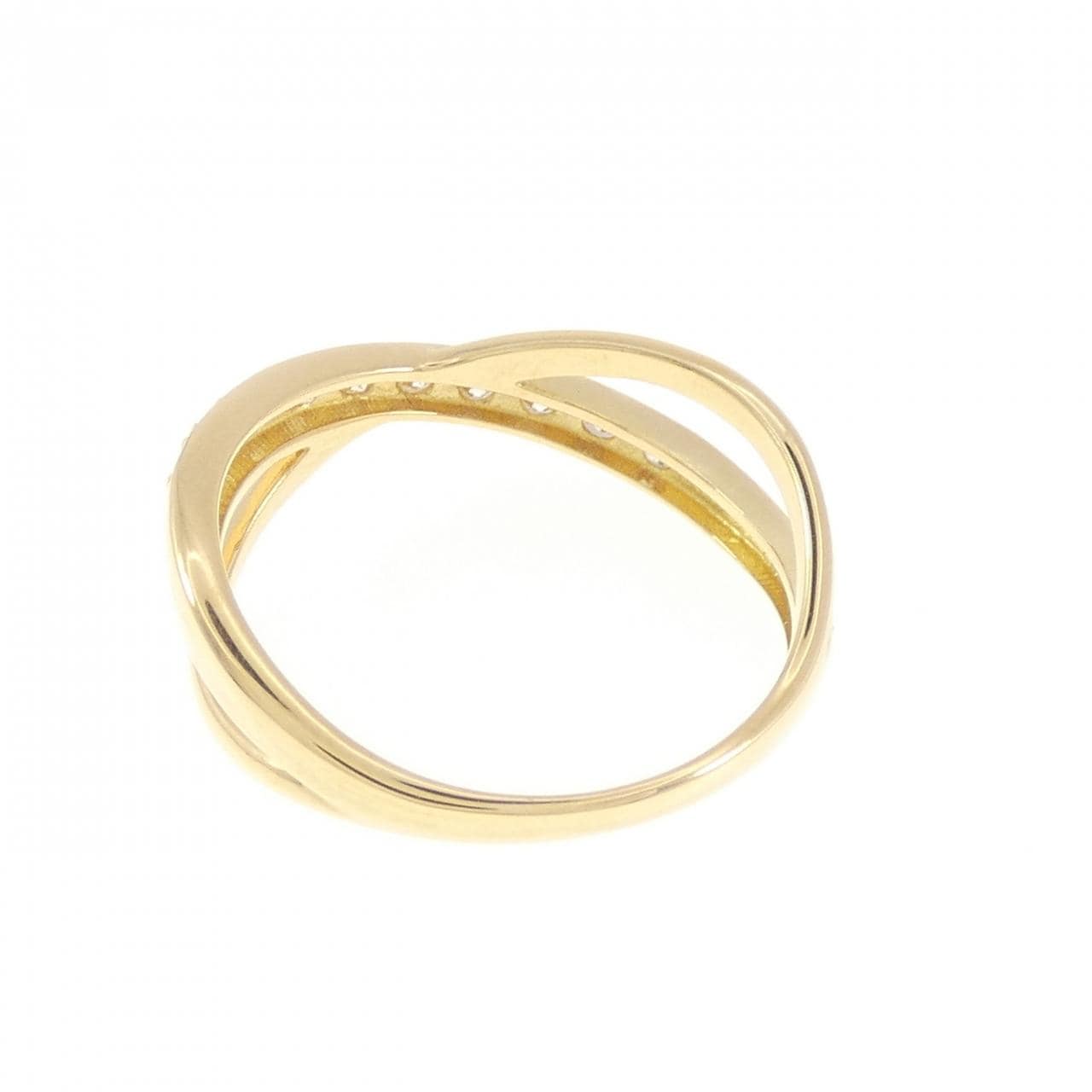 【新品】K18YG ダイヤモンド リング 0.20CT