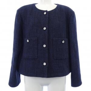シャネル CHANEL P71190V37139 21B ノーカラージャケット