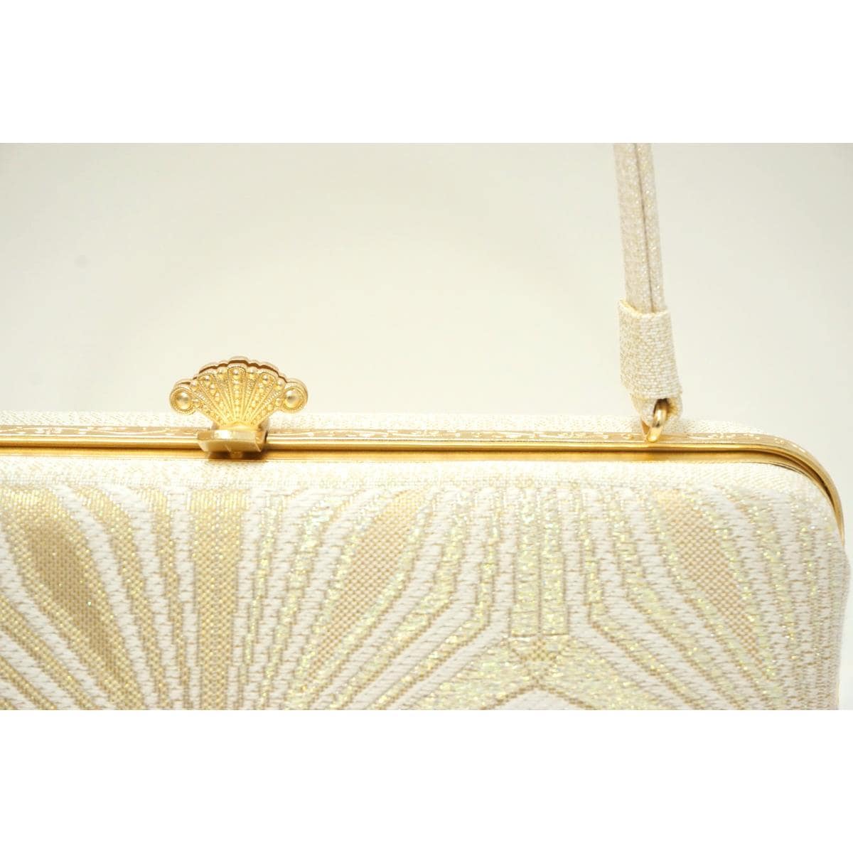 【新品】草履バッグセット　白梅　Ｌサイズ