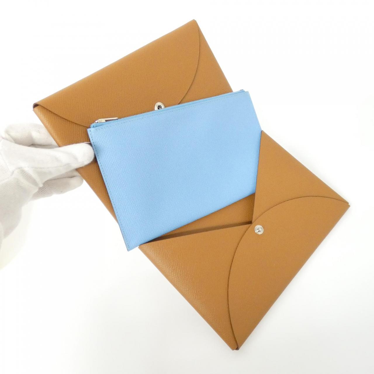 エルメス カルヴィ MM 073804CK ポーチ