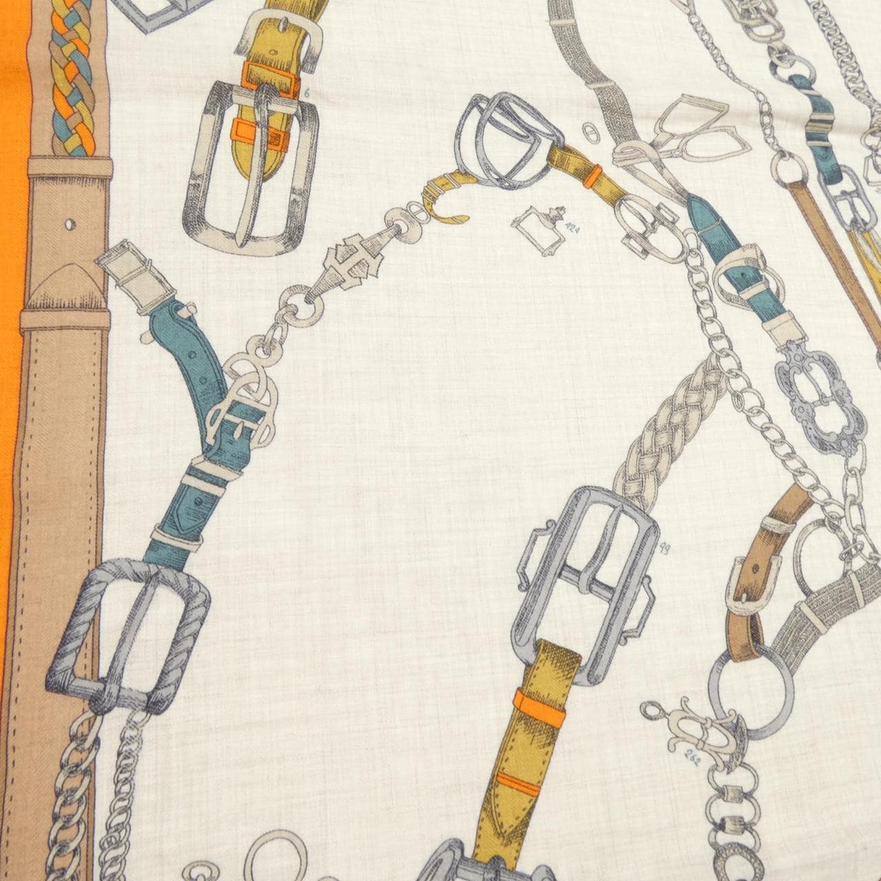 エルメス HERMES カレジェアン140 ショール