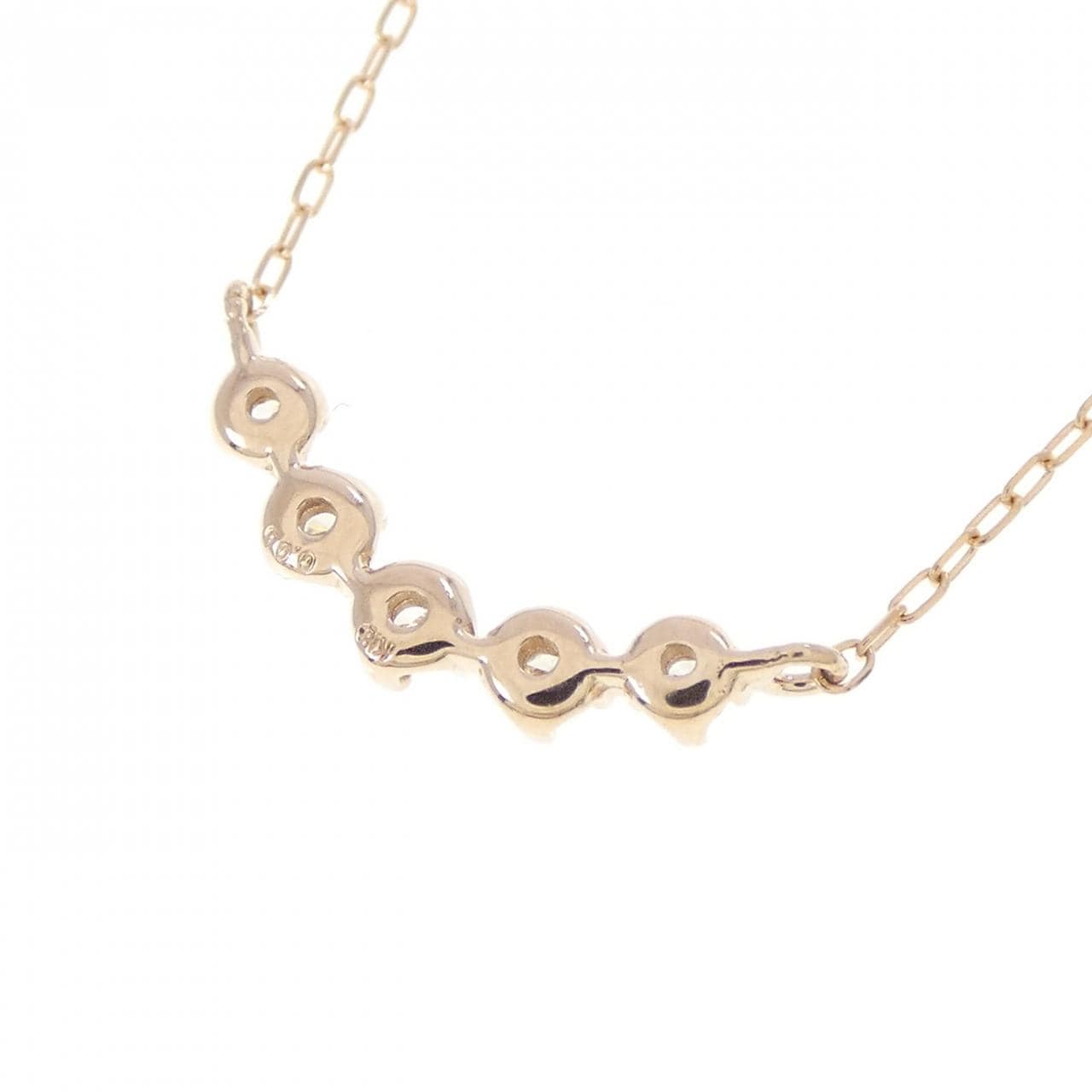 クミキョク ダイヤモンド ネックレス 0.05CT