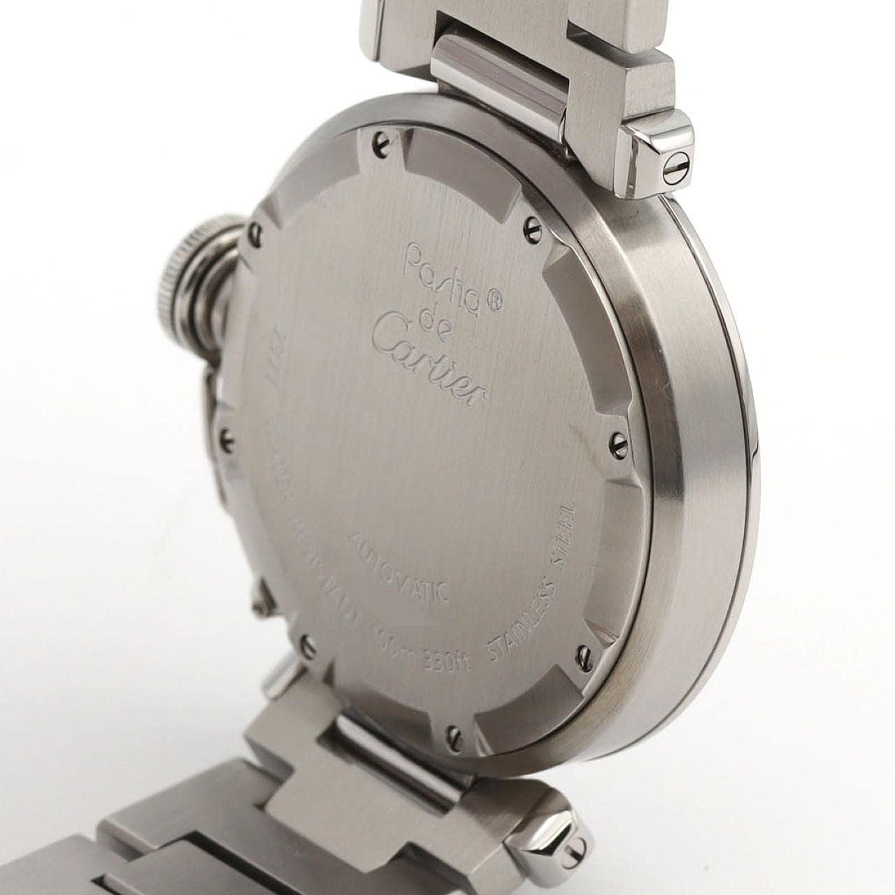 カルティエ パシャC GMT W31078M7 SS 自動巻