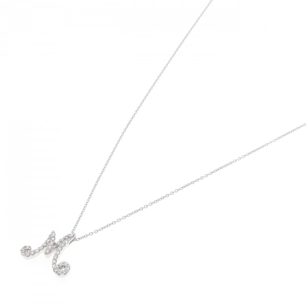 ポンテヴェキオ イニシャル ネックレス 0.17CT
