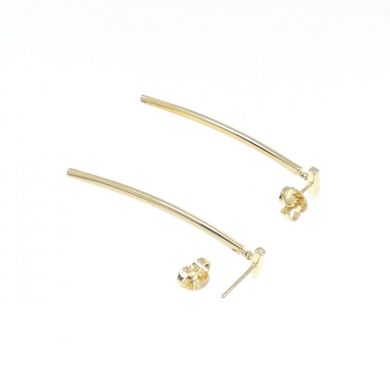 TIFFANY T wire bar earrings