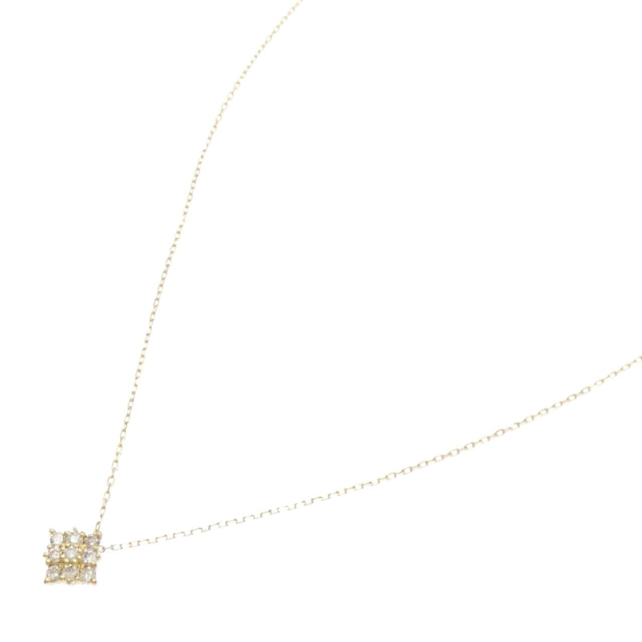 【新品】K18YG ダイヤモンド ネックレス 0.10CT