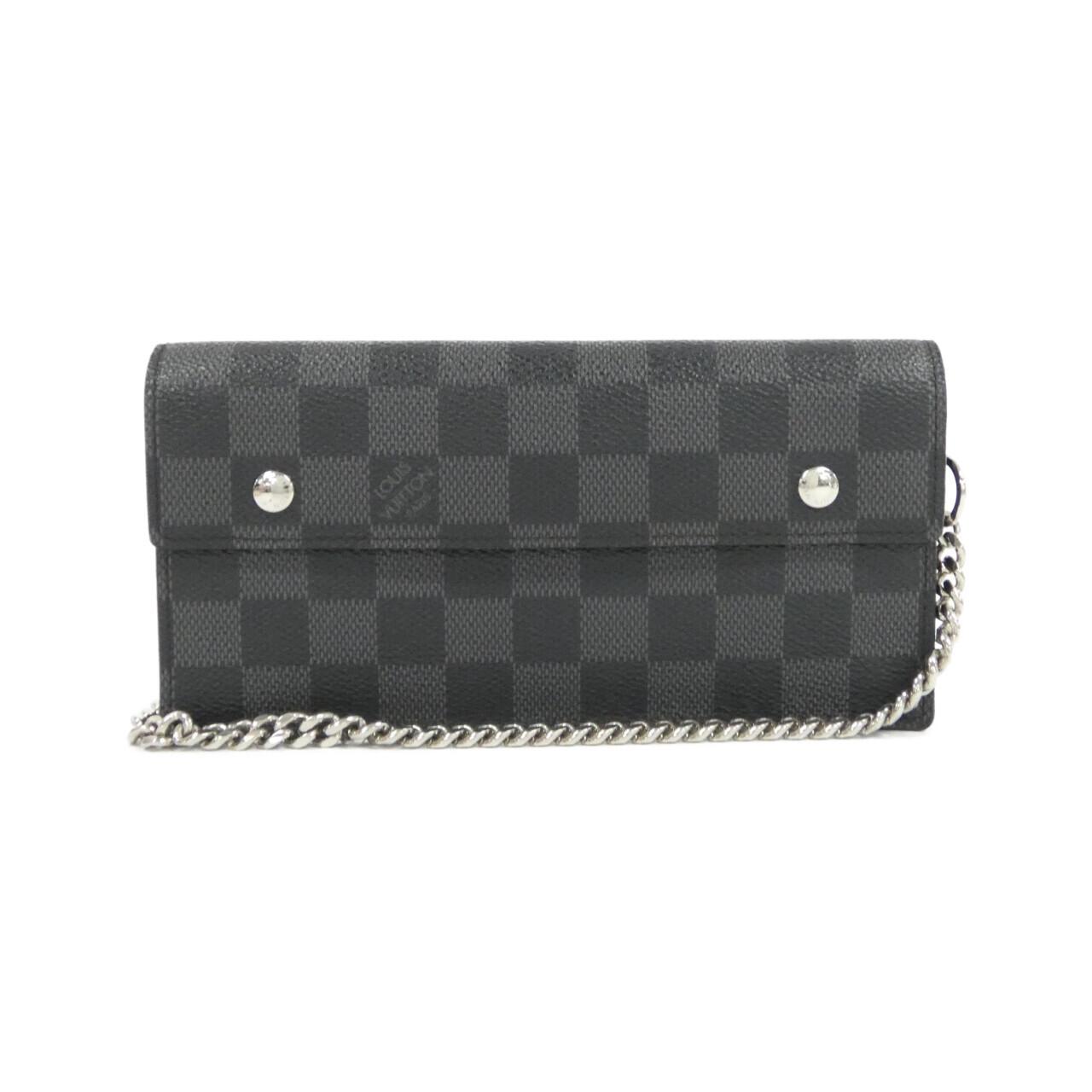 ルイヴィトン ダミエ グラフィット ポルトフォイユ アコルデオン N60023 財布