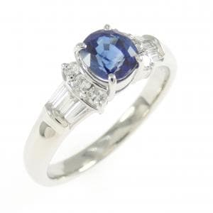 PT900 サファイヤ リング 0.74CT