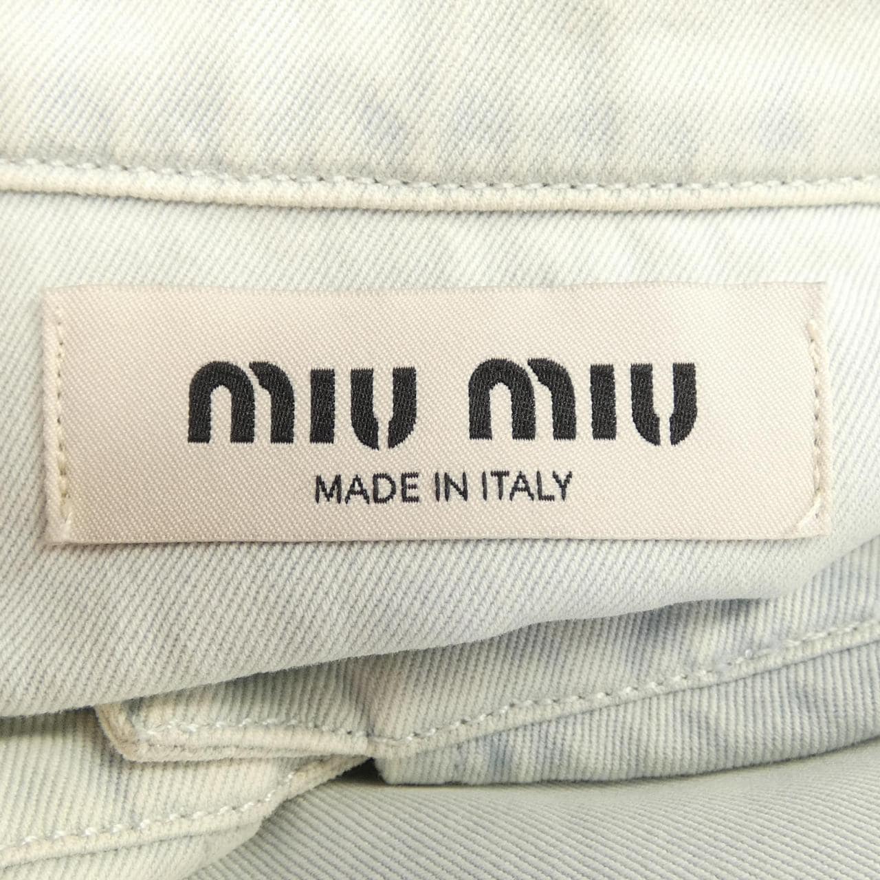 ミュウミュウ MIU MIU GWC096 S231 12V7 シャツ
