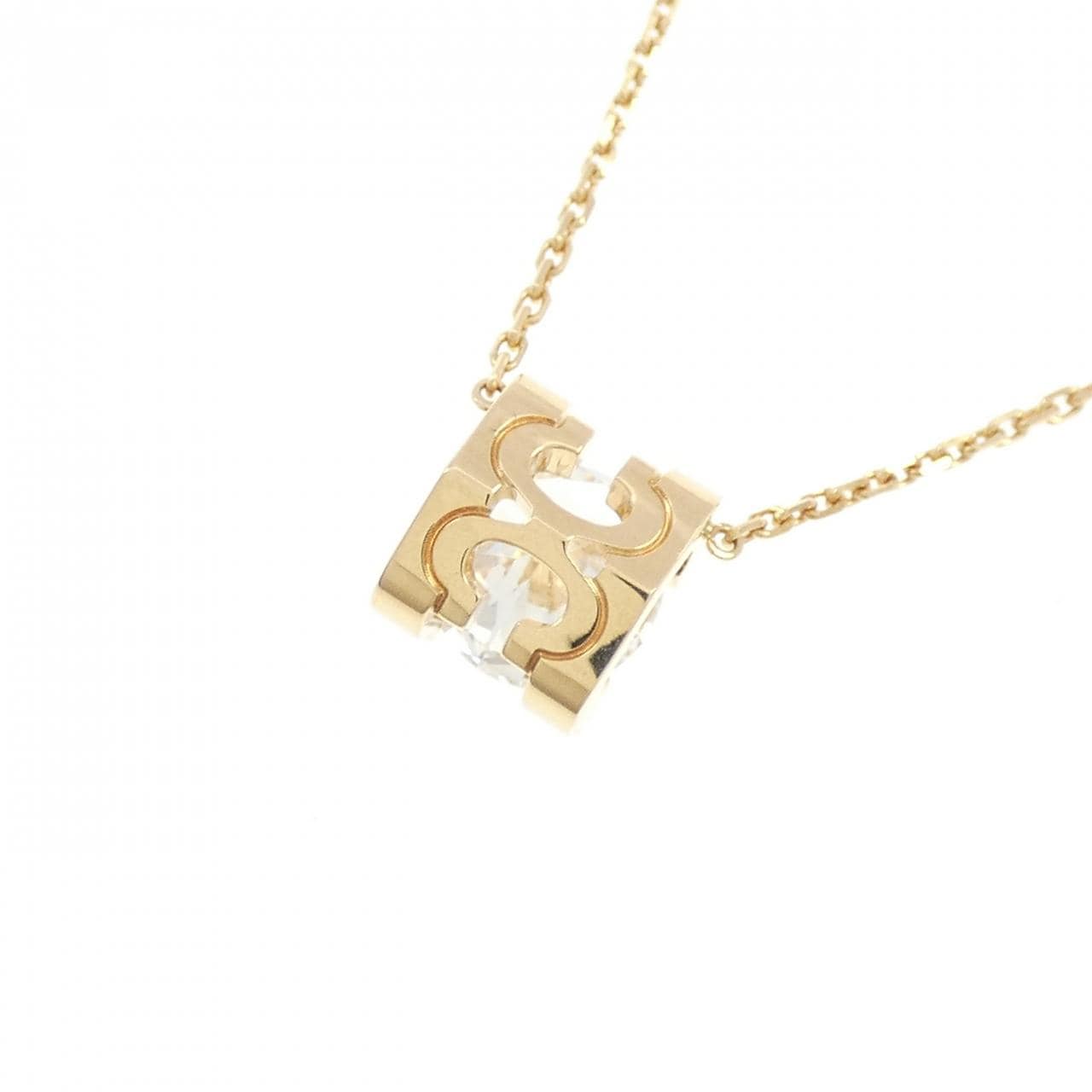 Cartier C Motif Ariane Necklace 1.12CT F VVS2 3EXT