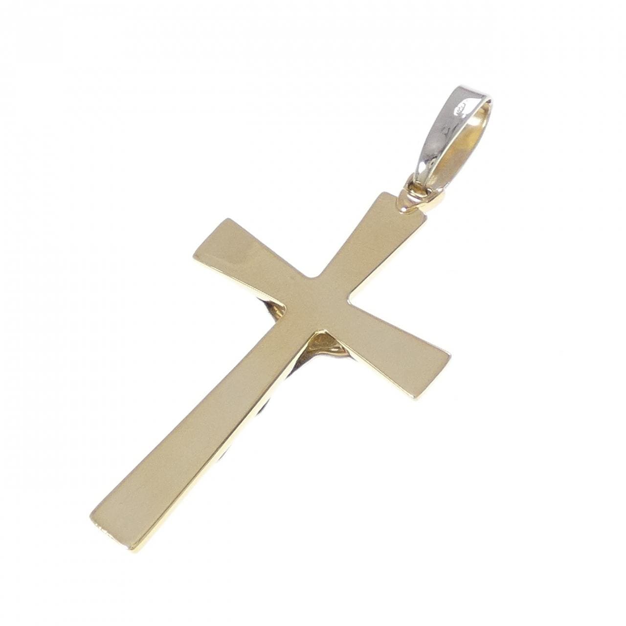 750YG/750WG クロス ペンダント