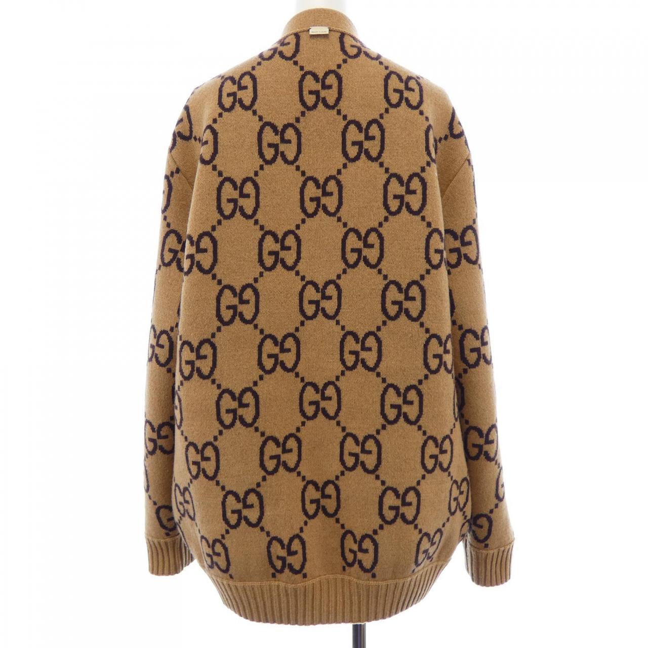 グッチ GUCCI リーバーシブル ウールニットカーディガン 699872 XKCFX カーディガン