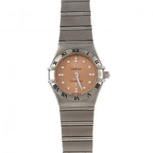 オメガ コンステレーションミニ･16P･シンディ･クロフォード" LIMITED" 1564.66 SS クォーツ