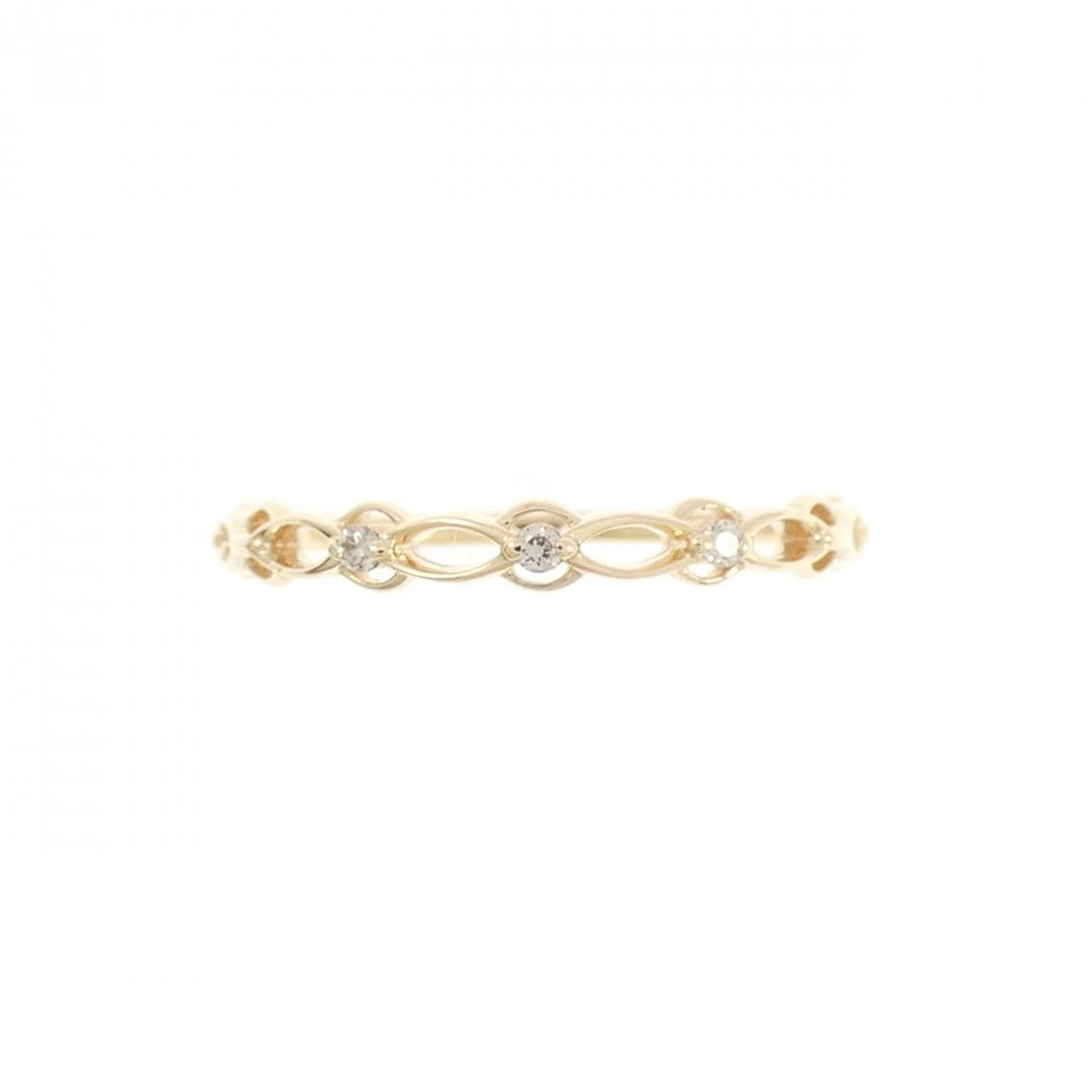 アガット ダイヤモンド リング 0.02CT