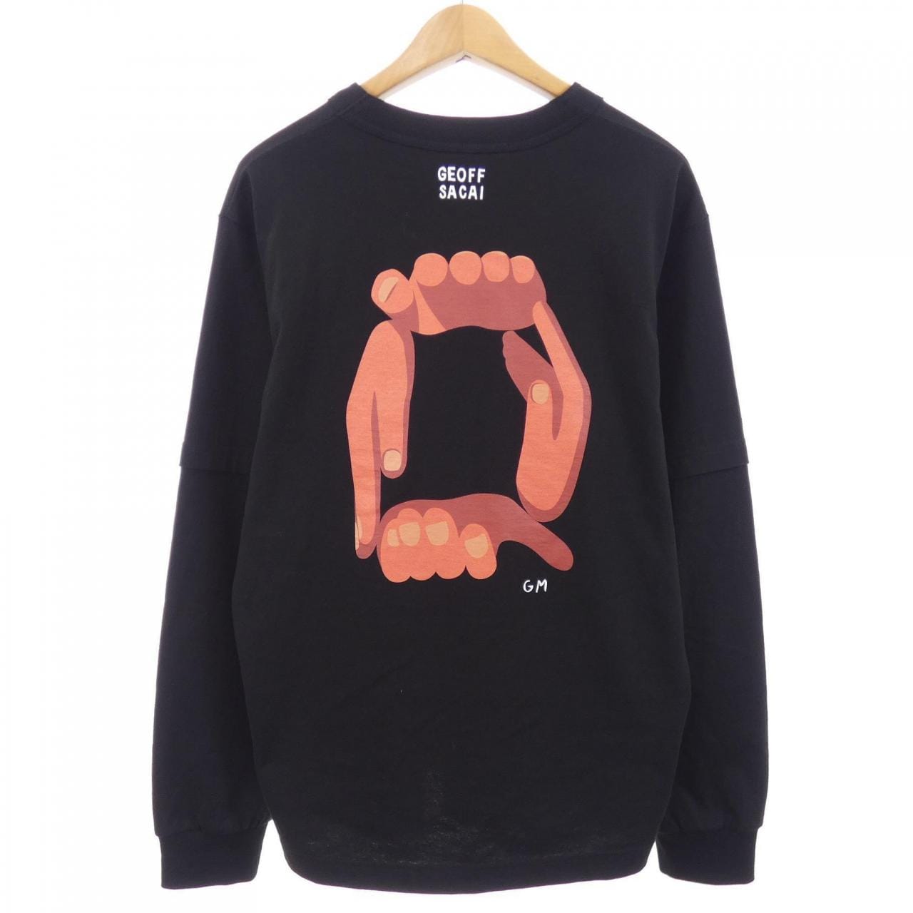 サカイ SACAI geoff sacai by Geoff Mcfetridge Print 26-01122S UNISEX Tシャツ