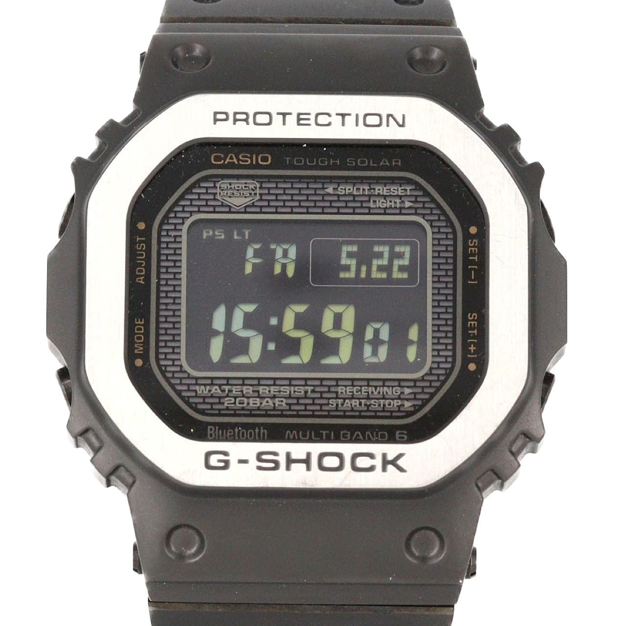カシオ G-SHOCK 電波時計 GMW-B5000MB-1JF SS ソーラークォーツ