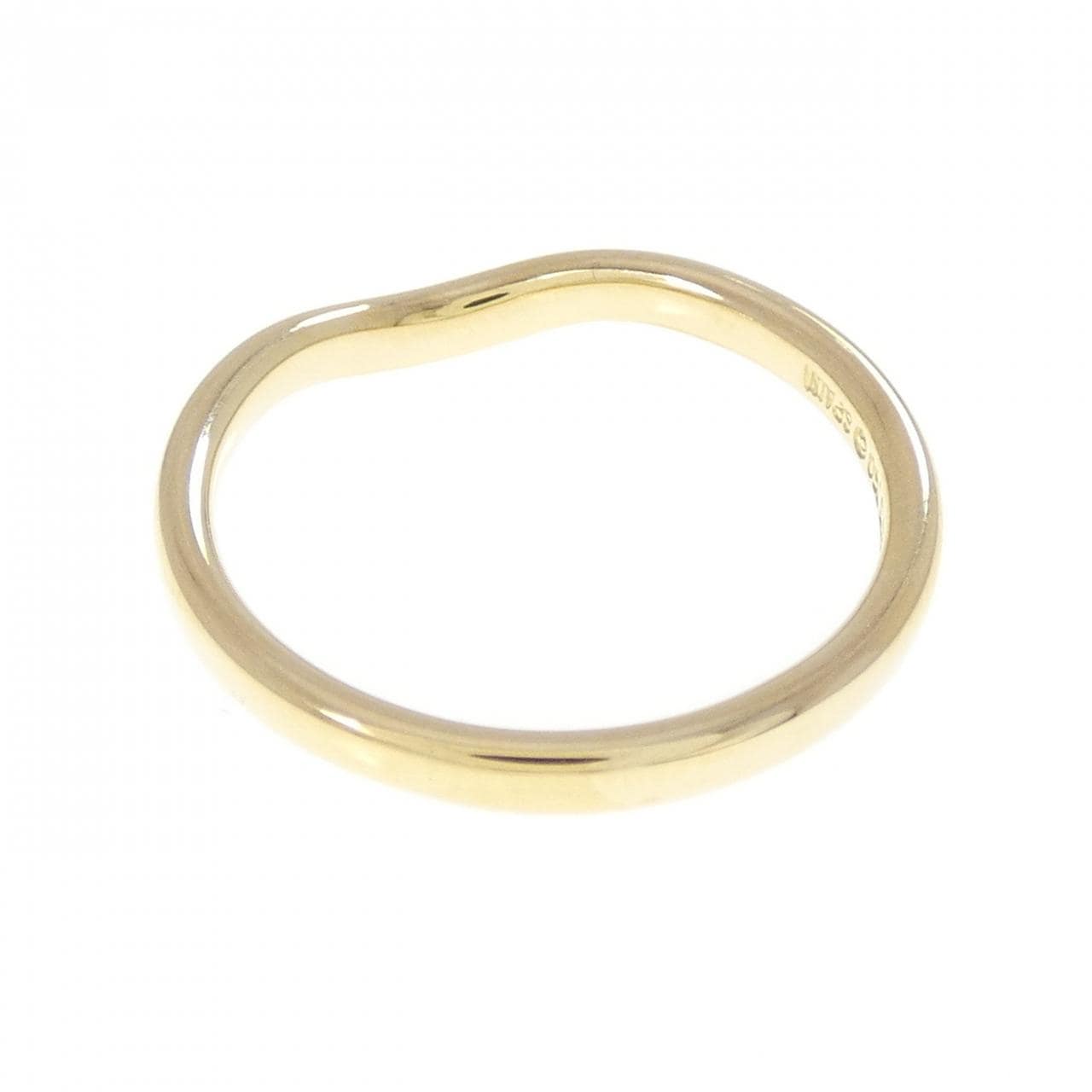 ティファニー カーブド リング