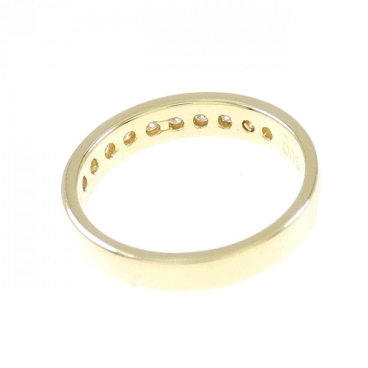 K18YG ダイヤモンド リング 0.15CT