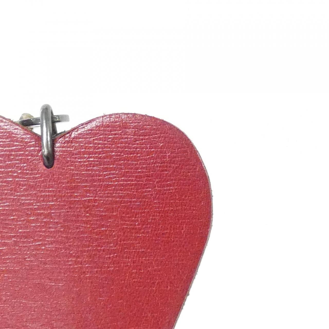 エルメス POMME フルーツ ポルト クレ 027890CA キーホルダー