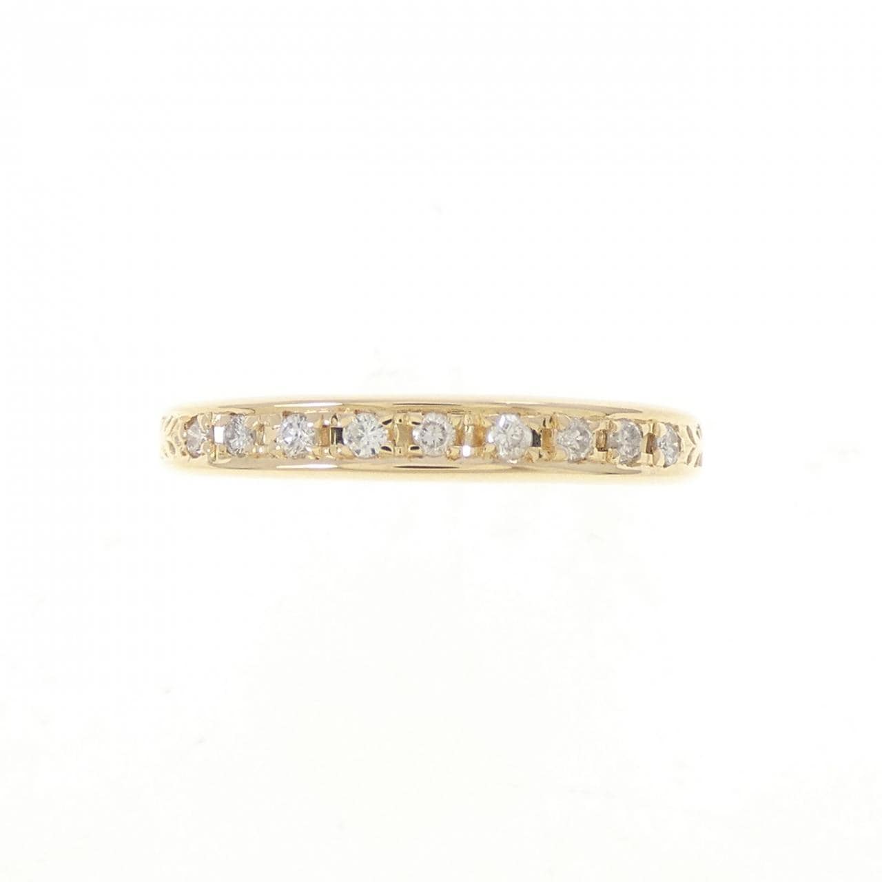 K18YG ダイヤモンド リング 0.09CT