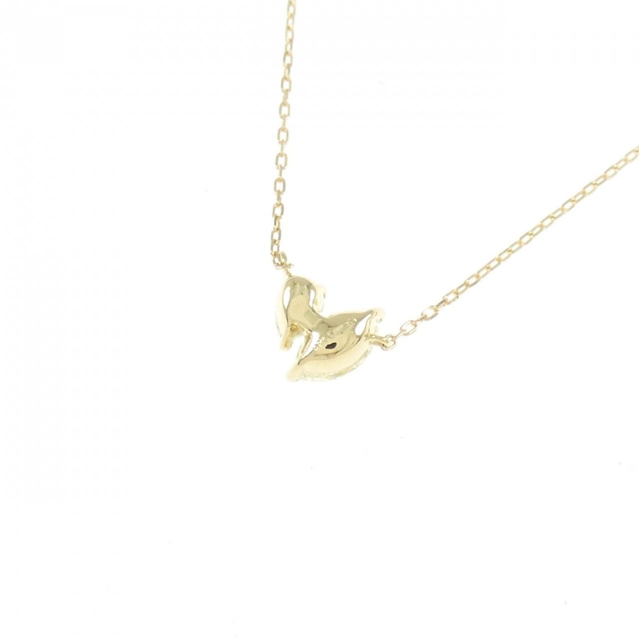 【新品】K18YG ダイヤモンド ネックレス 0.30CT